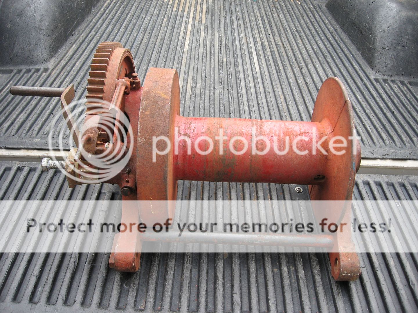 Beebe Brothers (Bros) 5 ton, Two Speed Manual Hand Winch Barge Hoist