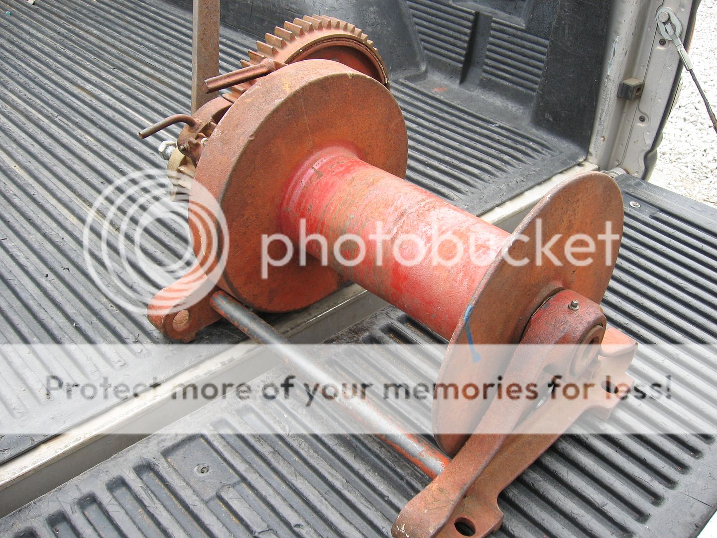 Beebe Brothers (Bros) 5 ton, Two Speed Manual Hand Winch Barge Hoist