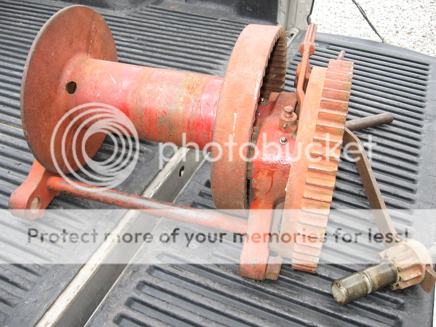 Beebe Brothers (Bros) 5 ton, Two Speed Manual Hand Winch Barge Hoist