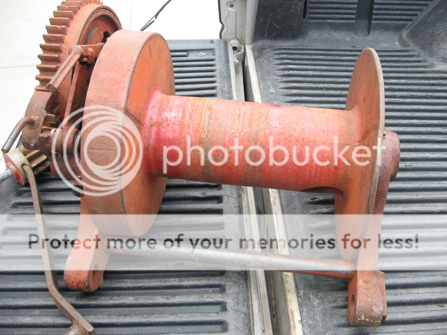Beebe Brothers (Bros) 5 ton, Two Speed Manual Hand Winch Barge Hoist