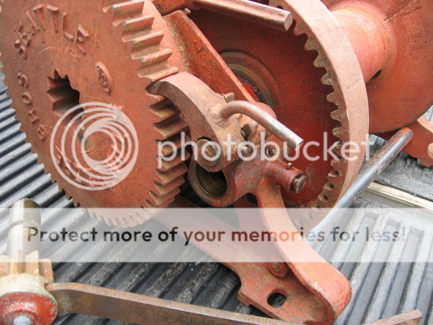 Beebe Brothers (Bros) 5 ton, Two Speed Manual Hand Winch Barge Hoist