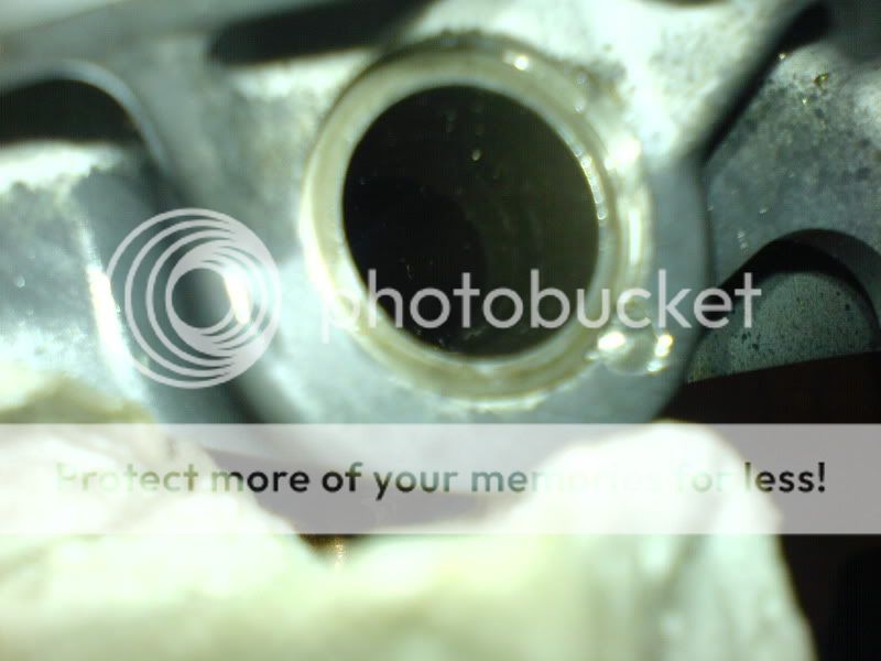 Removing gudgeon pin.